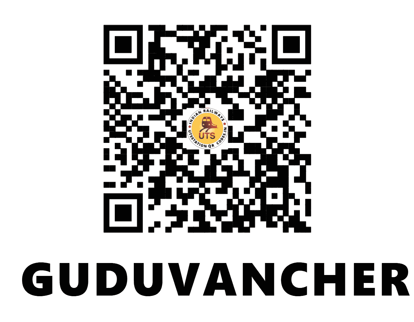 UTS QR Code for GUDUVANCHERI - GI - SR (TAMIL NADU)
